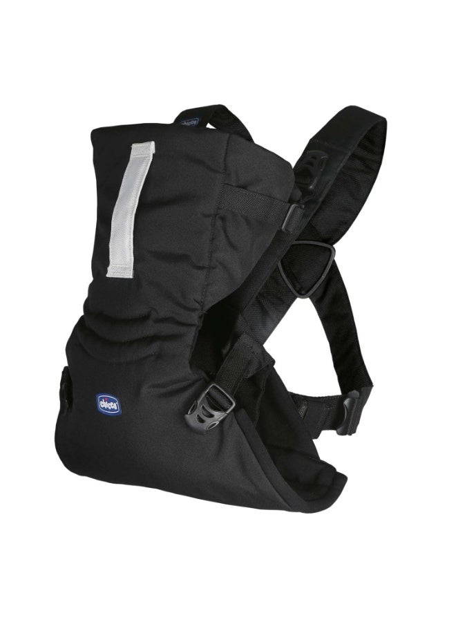 Chicco Easy Fit Baby Carrier with 2 Carry Positions, Safe & Easy to wear, 0m+ (Black Night) - Image 1